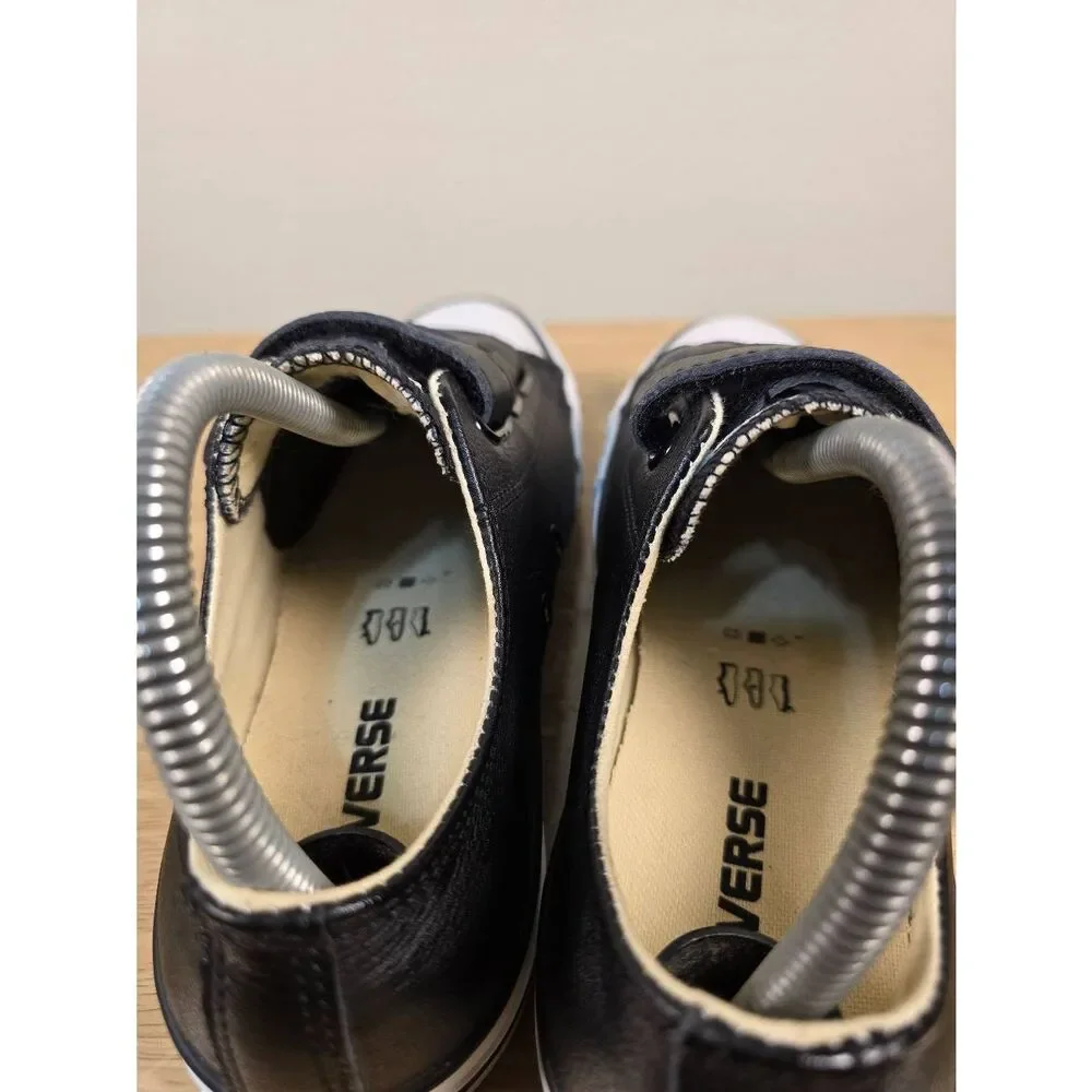 Converse Chuck Taylor All Star V-3 OX Black 3 Strap Women's Shoes Size 7.5